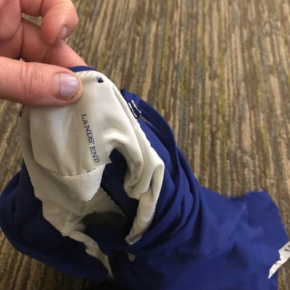 Lands end tiered layer tankini top size 4 - Picture 4 of 7